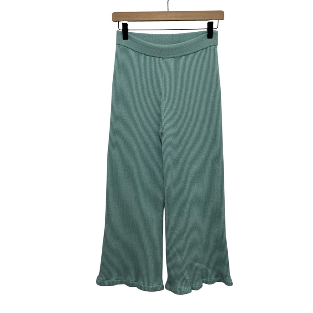 ALICE + OLIVIA Wool Ribbed Knit Lounge Pants Size Small